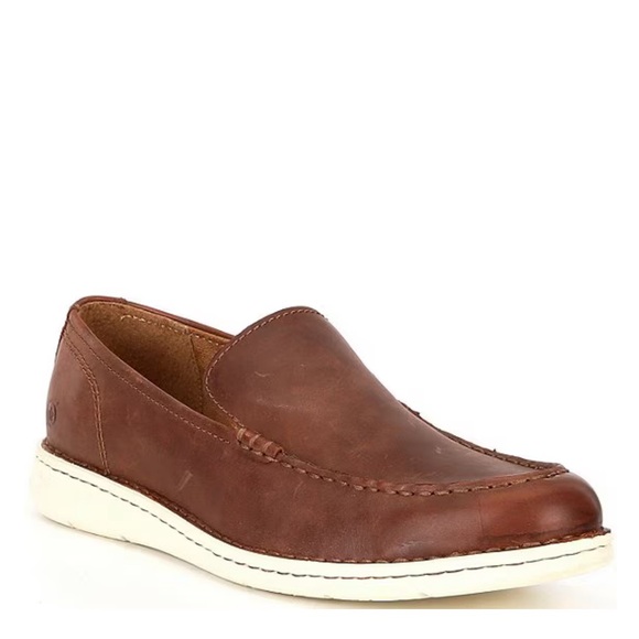Born Men’s Thaton Leather Slip On Loafers - Picture 6 of 17
